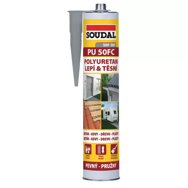 SOUDAL PU 50FC šedý 300ml