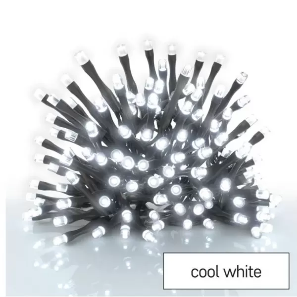 EMOS 40LED XMAS 3AA IP44 2,8M CW D4FC01