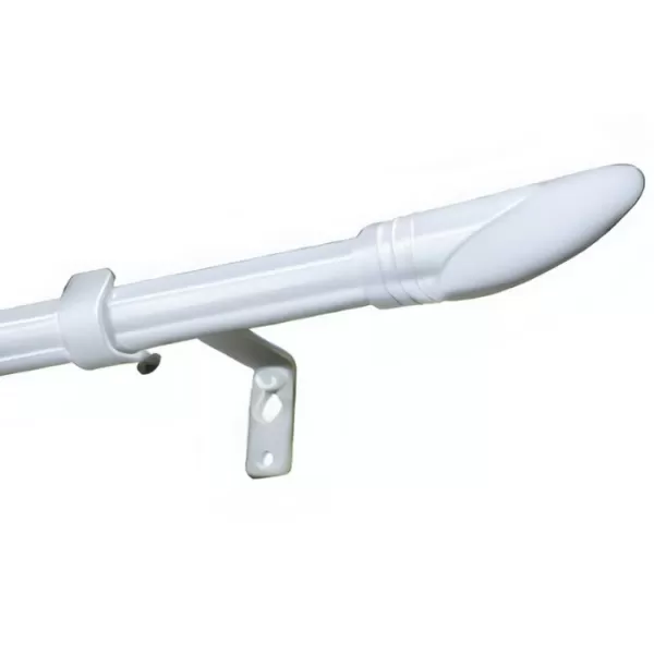 Záclonová souprava roztažitelná ELIPSA 16/19mm 190-340cm, bílá