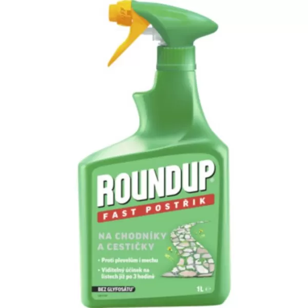 ROUNDUP Fast Postřik pro chodníky a cestičky 1l P-D EVERGREEN