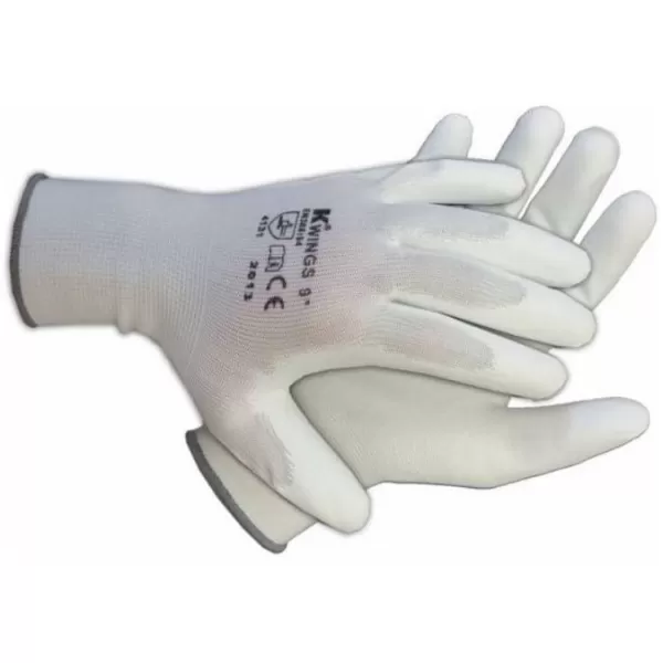 Rukavice WINGS EVO white vel. 10 (XL) bílá