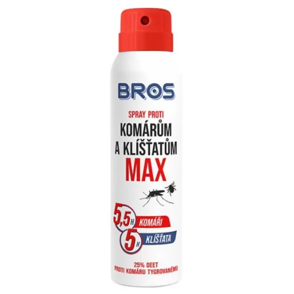 Bros Spray proti klíštatům Max 90ml