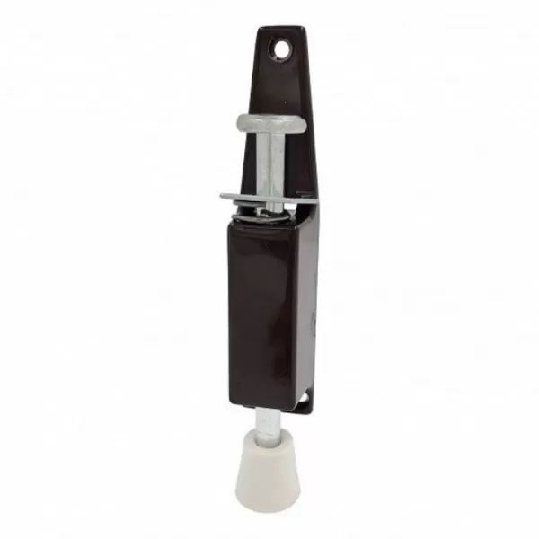 Stavěč dveřní 130mm hnědý