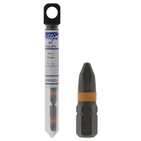 Bity PH 2 x25mm,3ks na blistru barevně značený
