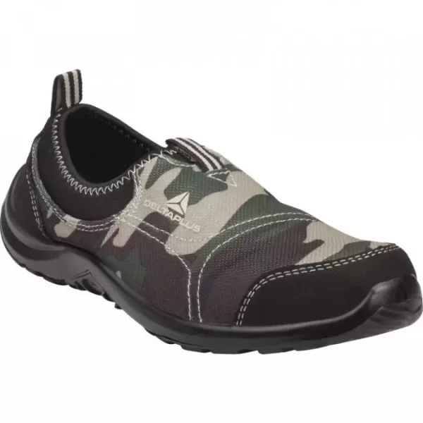 Polobotky MIAMI S1P CAMO SRC vel. 41 - khaki