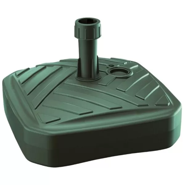 Stojan pod slunečník UH 39x39x13cm zelený