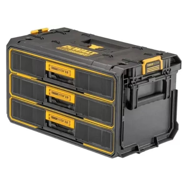 DEWALT Kufr TOUCH SYSTÉM 3-šuplíky DWST08330-1