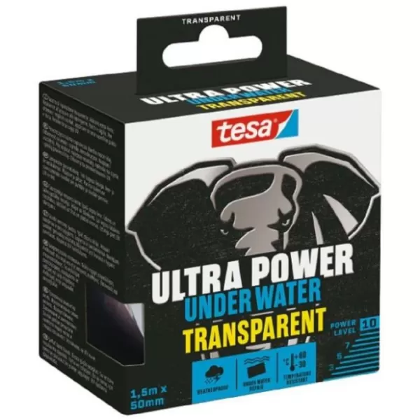 Páska TESA Ultra Power Underwater transparent
