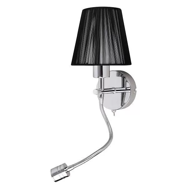 RABALUX 2882 FERGIE E14 MAX40W + LED 1W IP20 chromová/černá