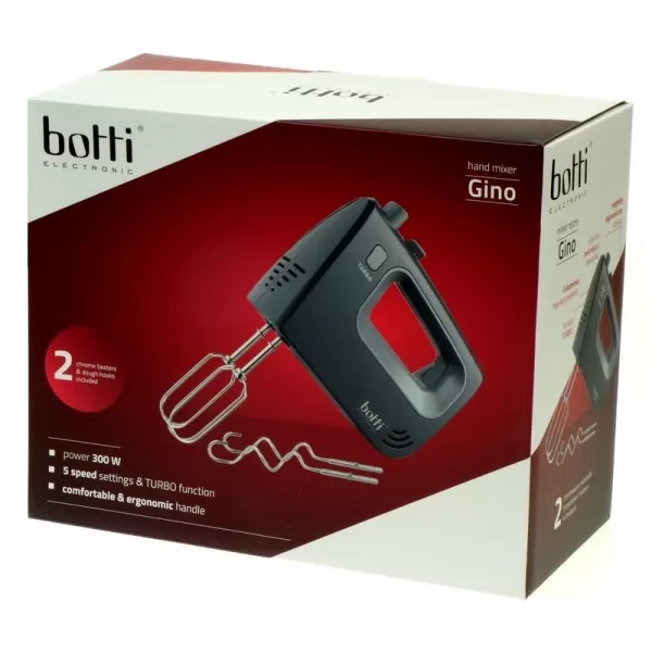 BOTTI Ruční mixér Gino - černý (SW-708)