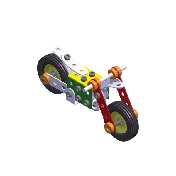 Merkur 011 - Motocykl 230 dílů 10 modelů
