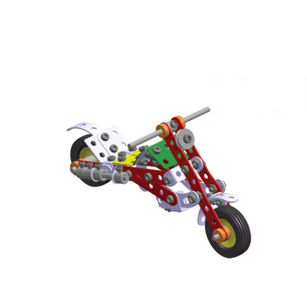 Merkur 011 - Motocykl 230 dílů 10 modelů