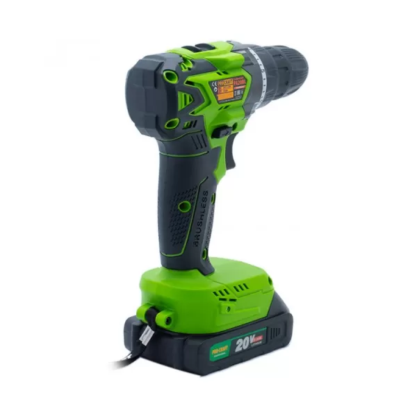 PROCRAFT Aku vrtací šroubovák + 1 baterie PA20BL 1B