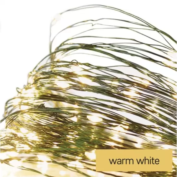 EMOS 150LED XMAS NANO IP44 15M G CW D3AW05