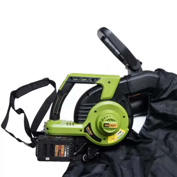 PROCRAFT Aku fukar/vysavač listí ( bez baterie a nabíječky ) VB20
