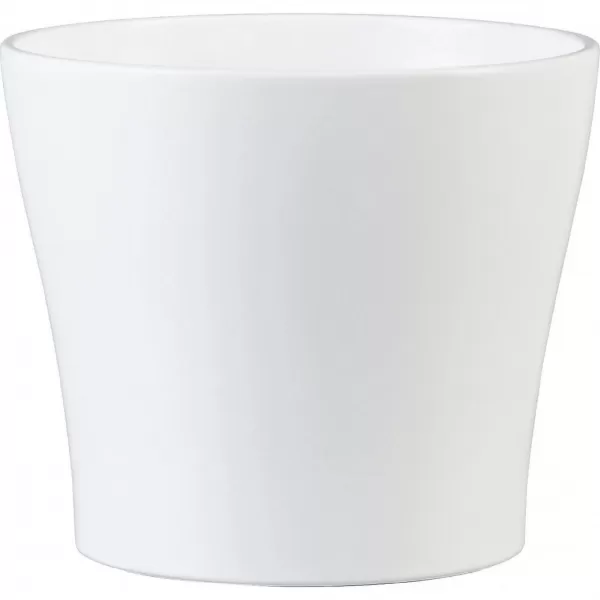 Obal keramický 808 Panna - matný bílý 31cm
