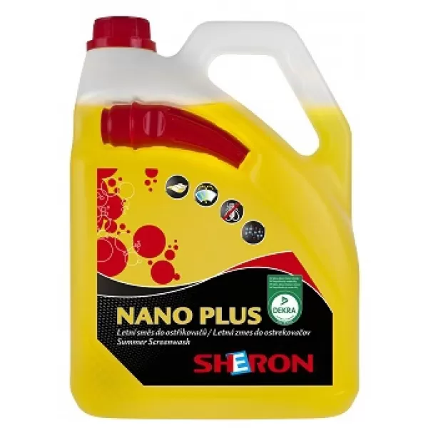 SHERON Letní ostřikovač Nano Protect 4l + nálevka