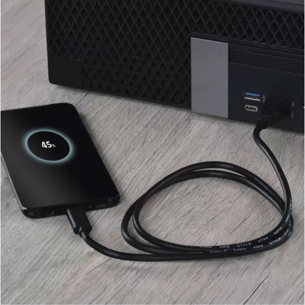EMOS USB 3,0A/M-C/M 1M,černý SM7021BL