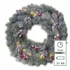 EMOS DCTW06 20LED XMAS WREATH DECO 2AA WW