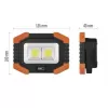 EMOS COB LED pracovní svítilna P4112, 350 lm, 3× AA