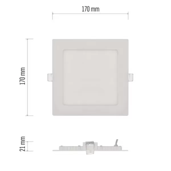 EMOS LED SVÍTIDLO NEXXO VES. ČT 12,5W
