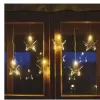 EMOS LED vánoční závěs – hvězdy, 45x84 cm, venkovní i vnitřní, teplá bílá (DCGW02)