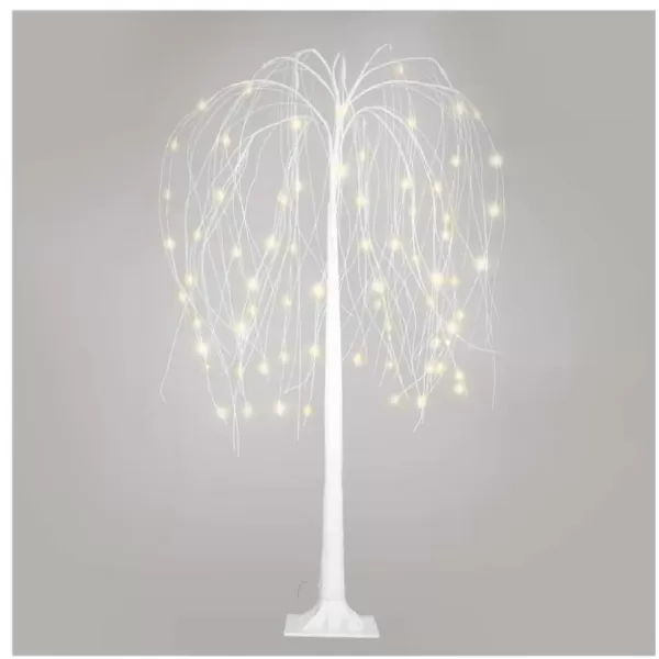EMOS DCTW13 72 NANO LED TREE 120CM IP44-dekorace strom dřevěný