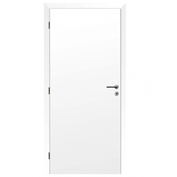Dveře 90L plné bílé