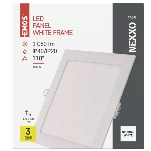EMOS LED SVÍTIDLO NEXXO VES. ČT 12,5W