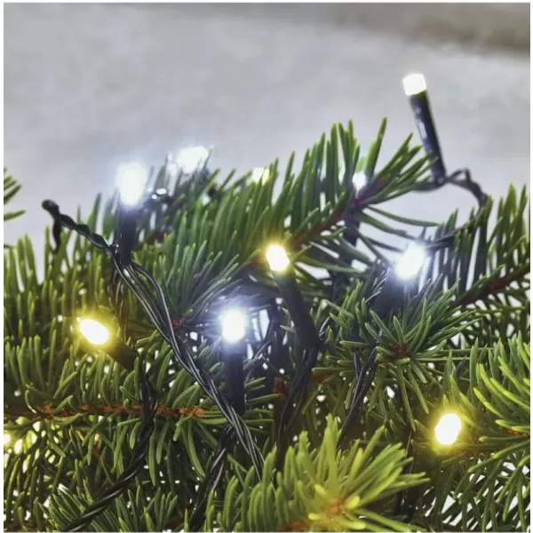 EMOS D4AN01 80LED XMAS CLS TIMER 8M WW/CW-osvětlení vánoční