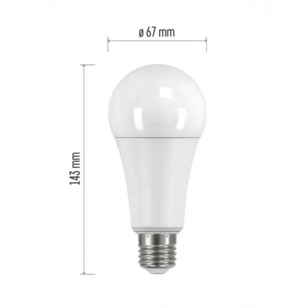 EMOS LED CLS A67 19W (150W) 2452lm E27 NW (ZQ5184)