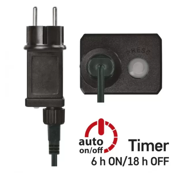 EMOS D4AN01 80LED XMAS CLS TIMER 8M WW/CW-osvětlení vánoční