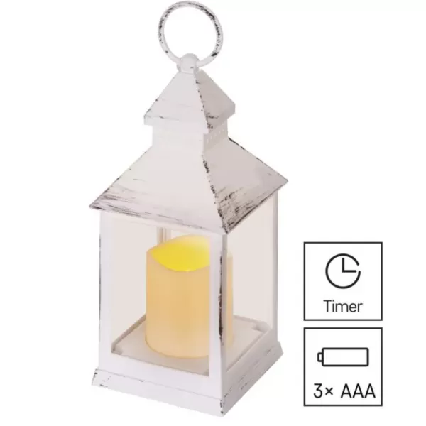 EMOS DCLV01 LANT.ANTIQUE 1 CAN FLICKER WHI-lucerna