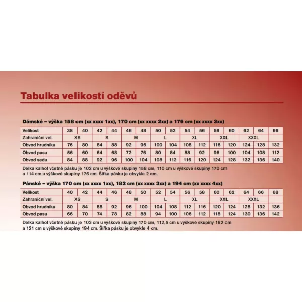 Kalhoty pracovní pas zimní R RODA 3XL černá