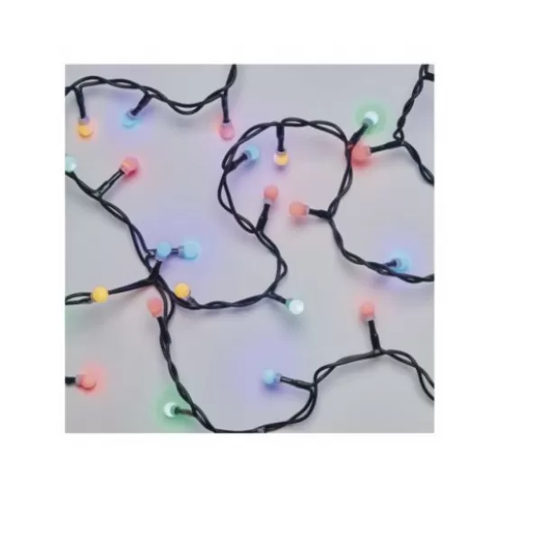 EMOS Řetěz vánoční 100LED XMAS CHERRY 5M IP20 MC /ZYK0206/