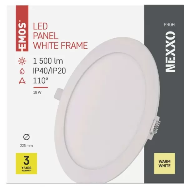 EMOS LED svítidlo NEXXO VES.KR 18W ZD1144
