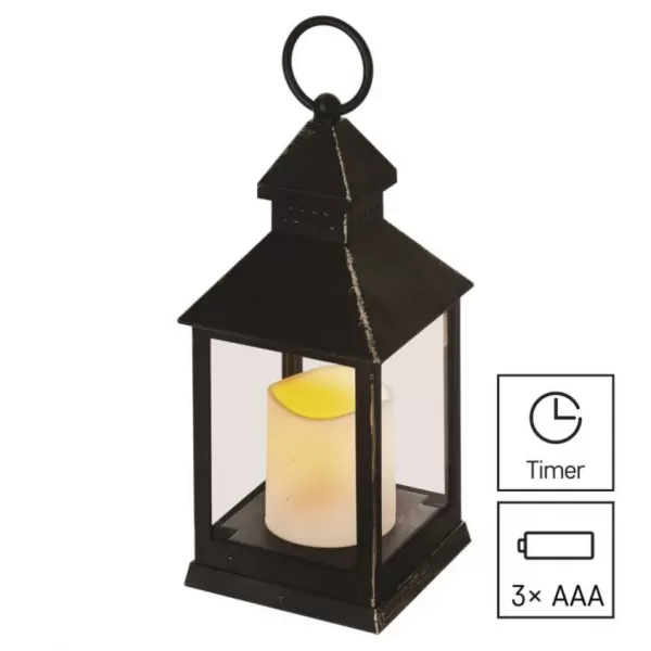 EMOS DCLV02 LANT.ANTIQUE 1 CAN FLICKER BL-lucerna