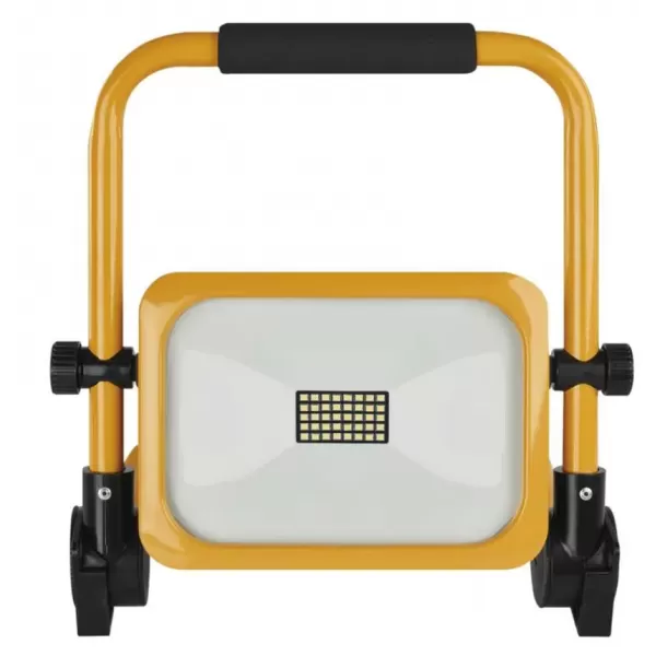 EMOS LED reflektor ACCO nabíjecí, přenosný, 20 W, žlutý, studená bílá (ZS2822)