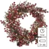 EMOS 20LED XMAS WREATH DECO 2AA WW