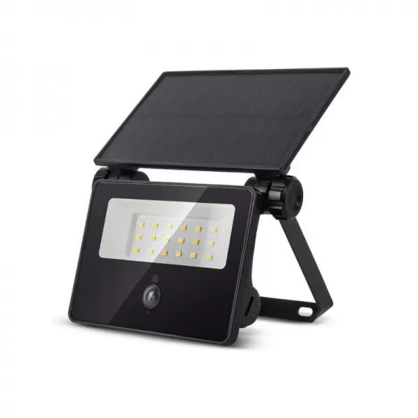 NIPEKO LED solární reflektor 4W 400Lm 4000K