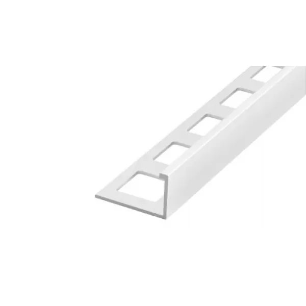 Lišta PVC ukončovací s přep. 12,5mm bílá