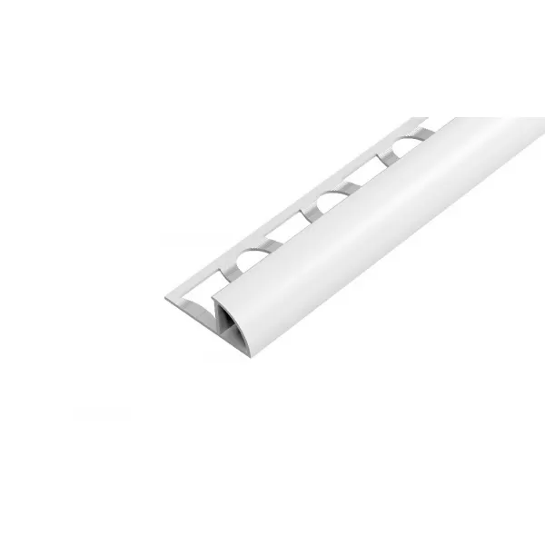 Lišta PVC ukončovací s přep. 9mm bílá