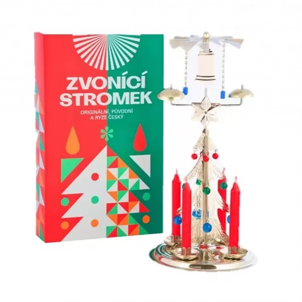 Stromek zvonící - stříbrný