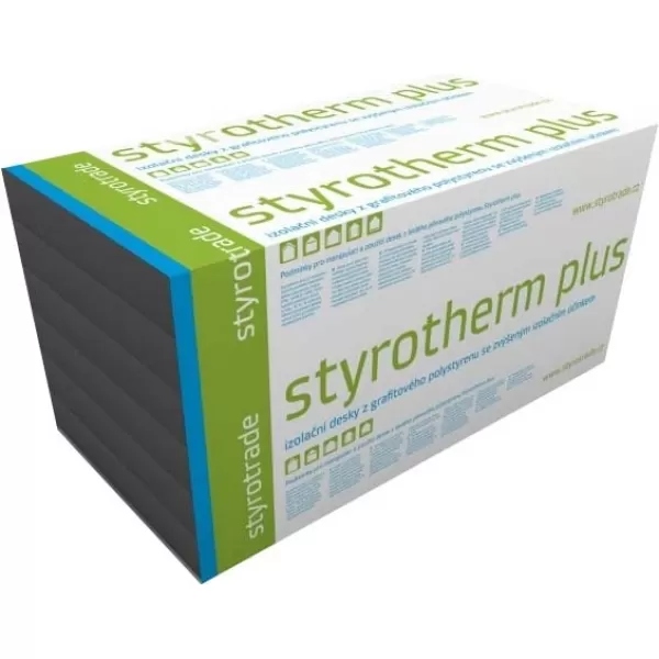Polystyren STYROTHERM PLUS 70 šedý 1000x500x 40mm (6m2/bal)