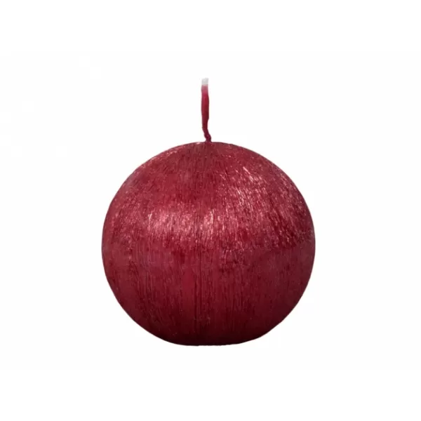 Svíčka Pegas koule červená