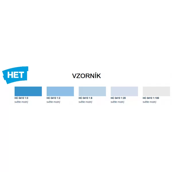 HETcolor 0410 - světlemodrá 0,35 kg