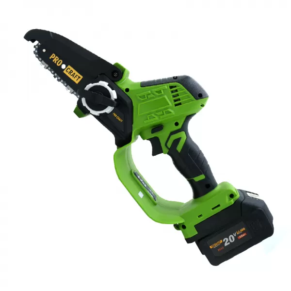 PROCRAFT Aku řetězová pila PKA24 a prodl.nástavec sada s baterii 20V 2Ah a nabíječkou