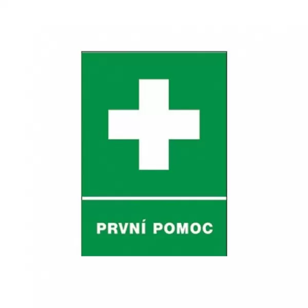 Tabulka bezpečnostní-První pomoc
