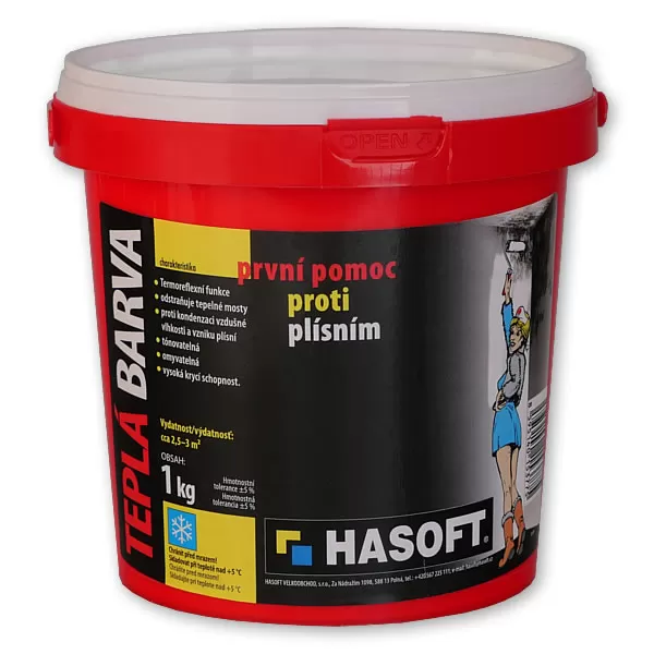 HASOFT Teplá barva 1kg
