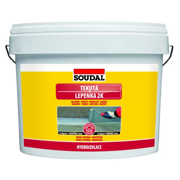 SOUDAL lepenka Tekutá 2K 14kg ZDARMA 25%